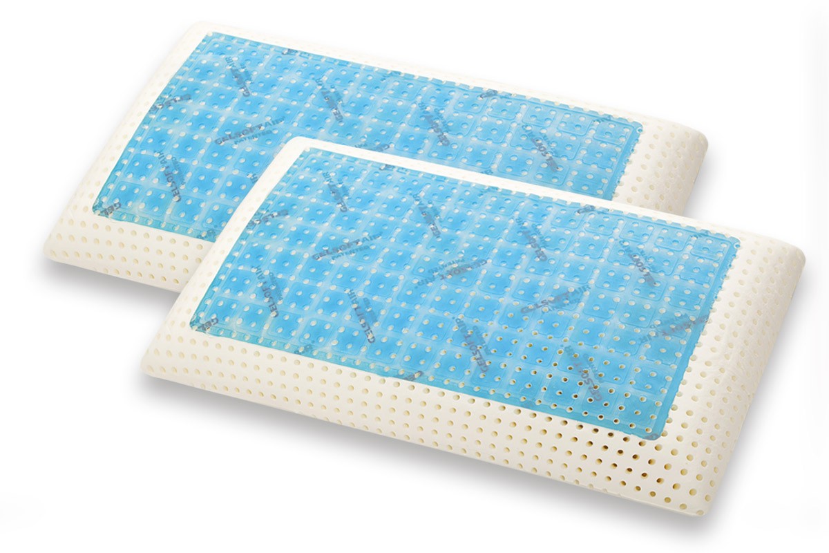 Pair of Memory GEL soap-shaped pillows - Marcapiuma