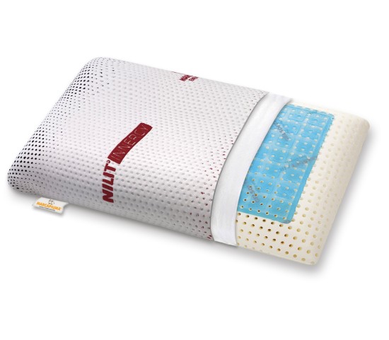 Memory GEL pillow soap shape removable NILIT INNERGY cover with zip - Marcapiuma
