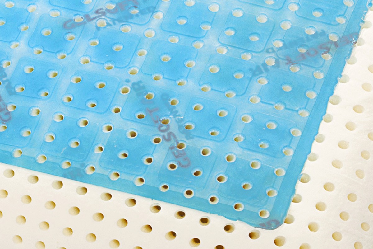 Memory GEL Kissen Seifenform spezielles Frischegel perforiert - Marcapiuma