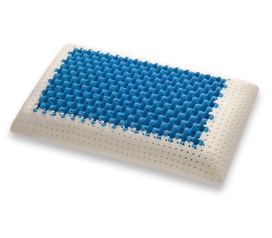 Oreiller en mousse à mémoire de forme Air Massage avec insert respirant - Marcapiuma