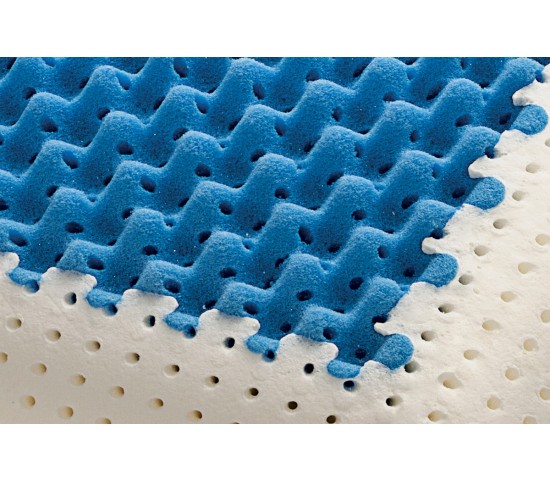 Memory Foam-Kissen Modell Air Massage, spezieller atmungsaktiver Einsatz - Marcapiuma