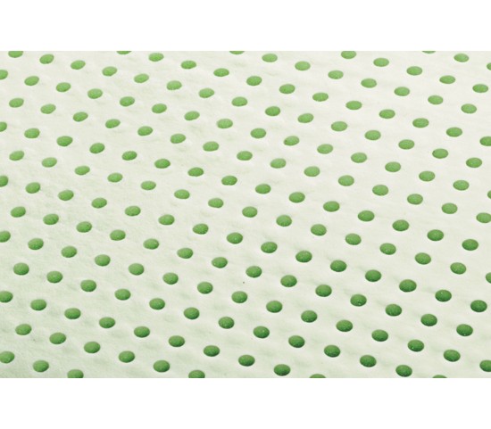 Memory-Kissen Modell Bio Green mit perforiertem Detail - Marcapiuma