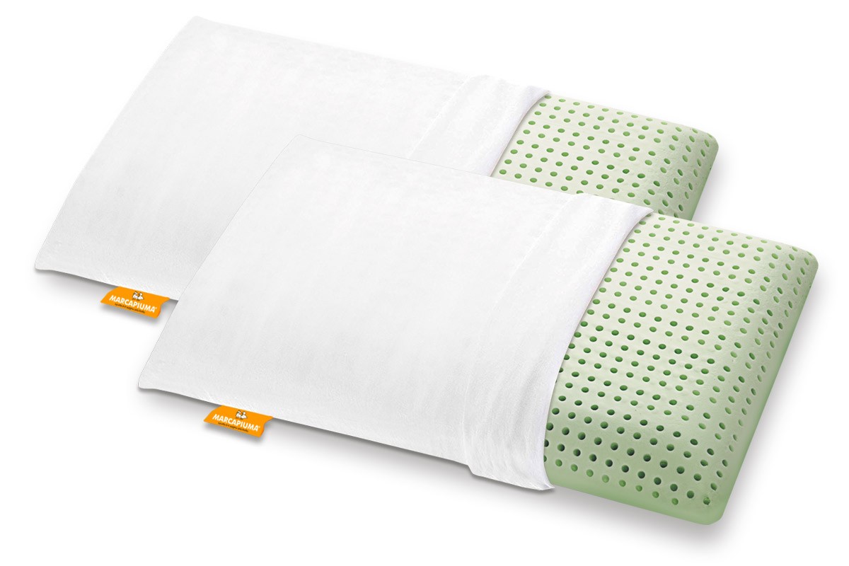 Bio Memory Foam Pillow model Bio Green soap-shaped