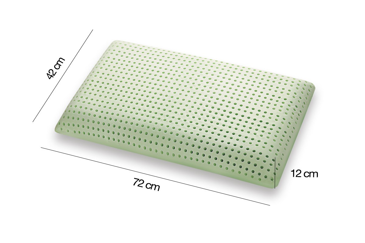 Memory-Kissen Bio Green Modell Seifenform Maße - Marcapiuma