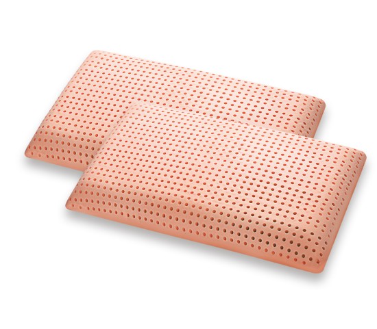 Pair of washable Memory foam pillow BIO CLEAN model - Marcapiuma