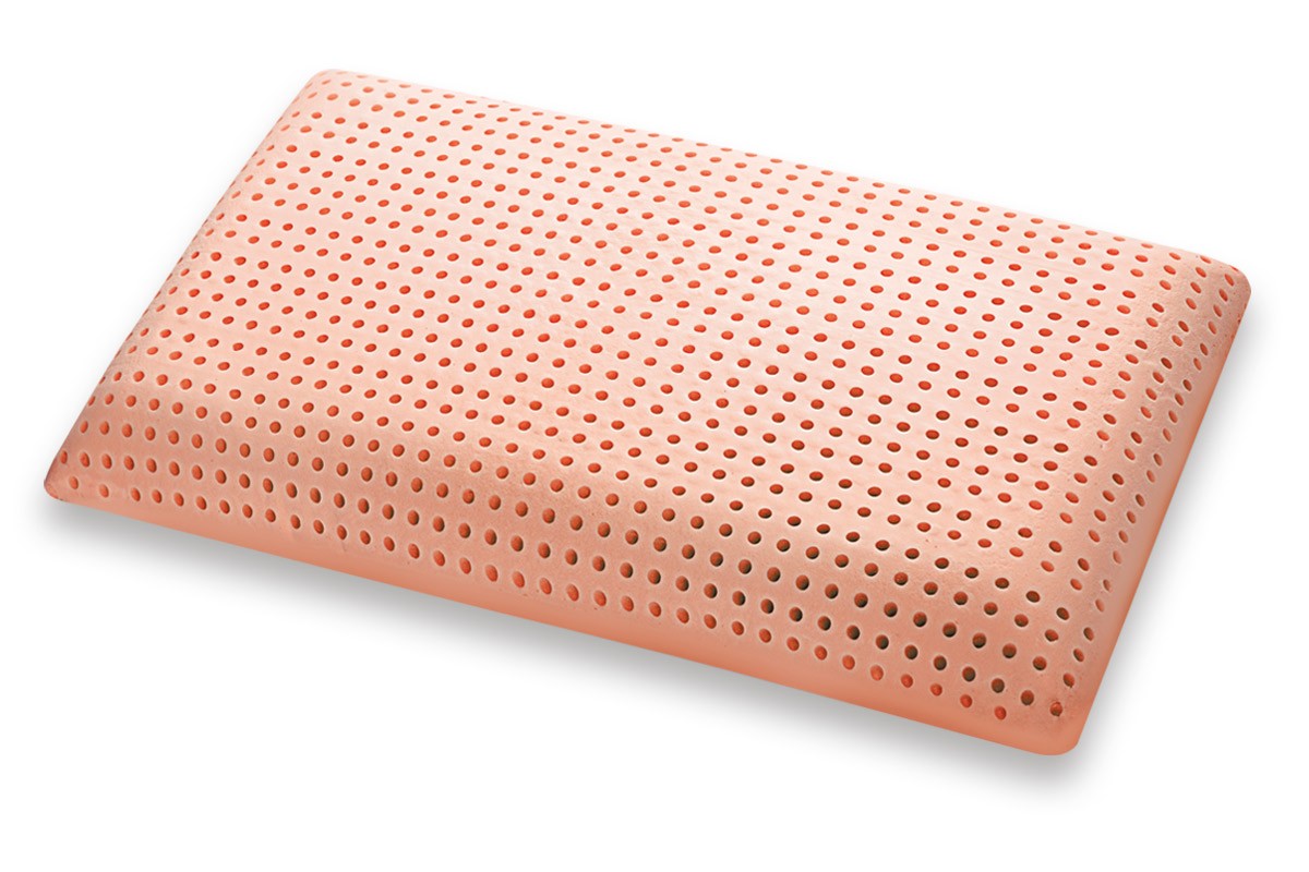 Oreiller à mémoire de forme lavable modèle BIO CLEAN housse zippée NILIT INNERGY - Marcapiuma