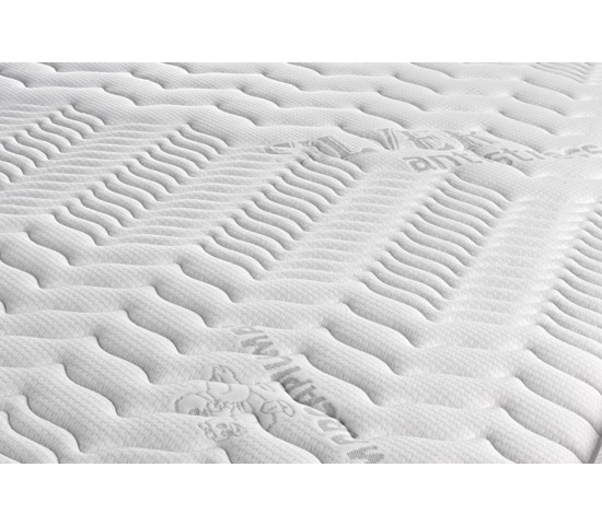 Materasso a molle 800 Memory Rivestimento Silver particolare - Marcapiuma