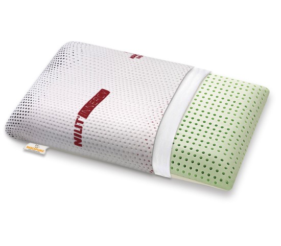 Almohada viscoelástica modelo Bio Double Aloe funda Nilit Innergy - Marcapiuma
