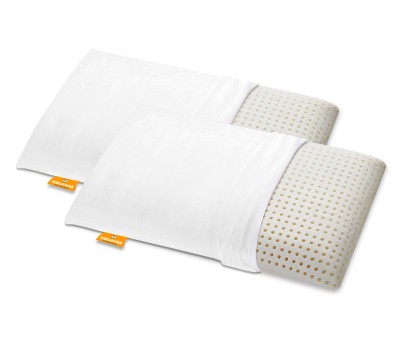 Pair of Memory pillows Slow Memory model soap shape removable COTTON cover with zip - Marcapiuma