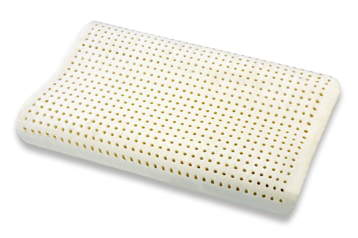 Cuscino Lattice Naturale forma doppia onda cervicale - Marcapiuma