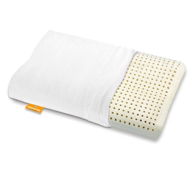 Natural Latex Pillow Wave-Shaped - Helps keeping a natural position