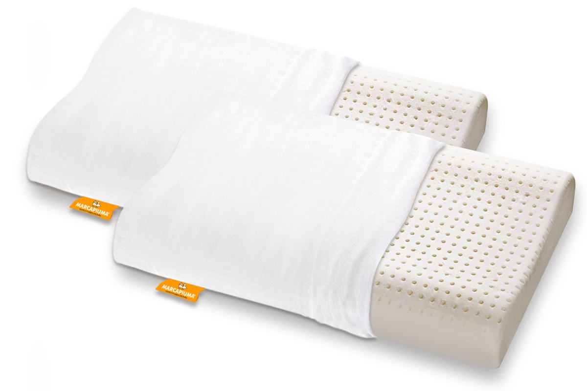 Soft Memory Foam Pillow model Slow Memory wave-shaped