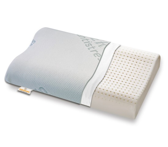 Cuscino in Memory modello Slow Memory forma doppianda fodera Silver Antistress - Marcapiuma