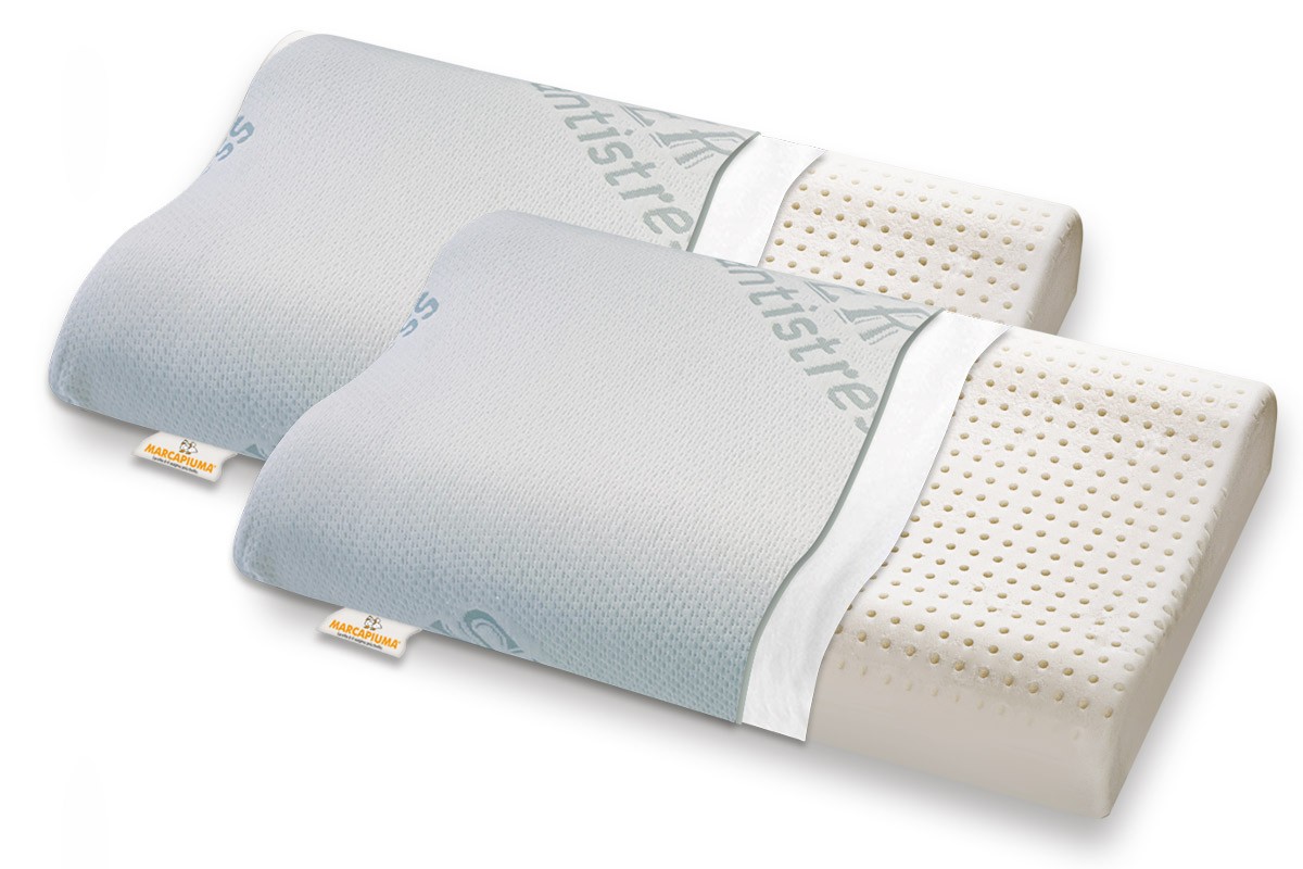 Memory pillow model SLOW MEMORY wave-shaped