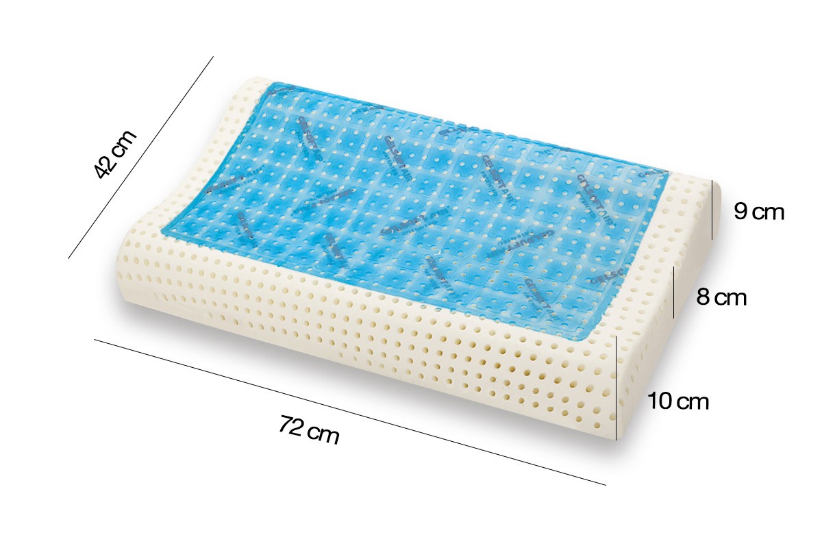 Oreiller Mémoire de Forme modèle Memory Gel Cervicale