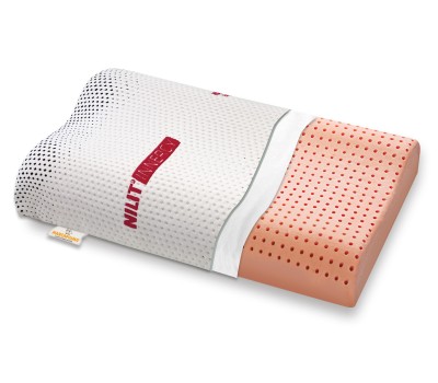 Washable Memory Foam Pillow model Bio Clean wave-shaped