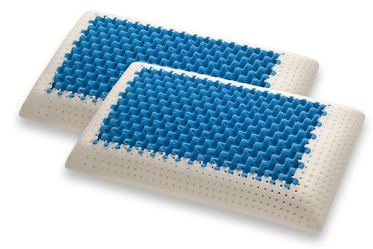 Coppia Cuscini in Memory modello AIR MASSAGE - Marcapiuma