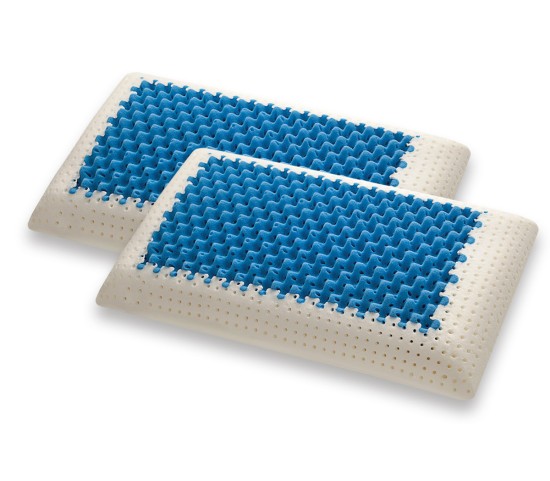 Coppia Cuscini in Memory modello AIR MASSAGE - Marcapiuma