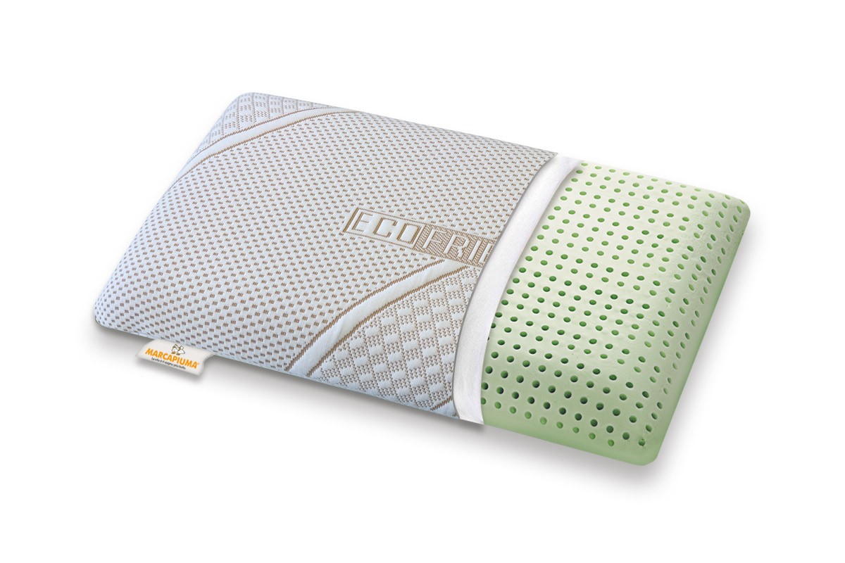 Almohada de Espuma Viscoelástica Cucciolo con Funda Ecológica - Marcapiuma