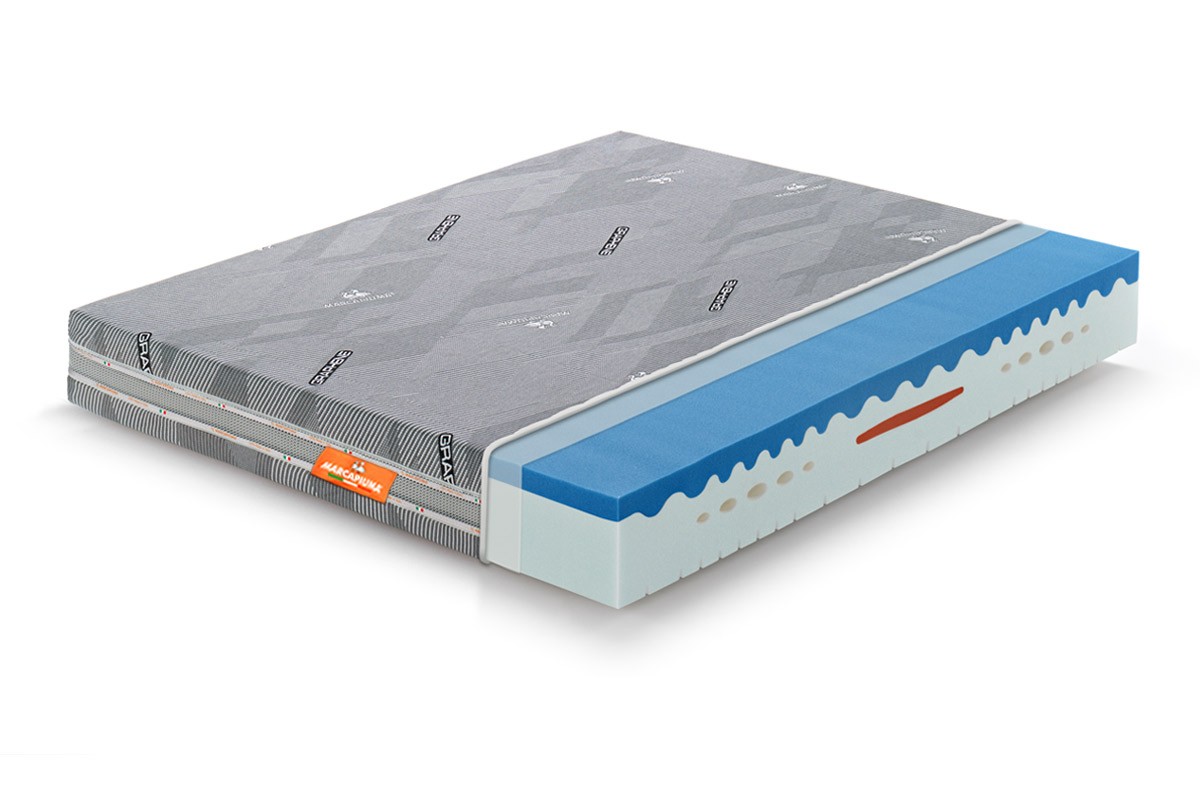 Matelas Memory modèle PRINCE avec revêtement GRAPHENE - Marcapiuma