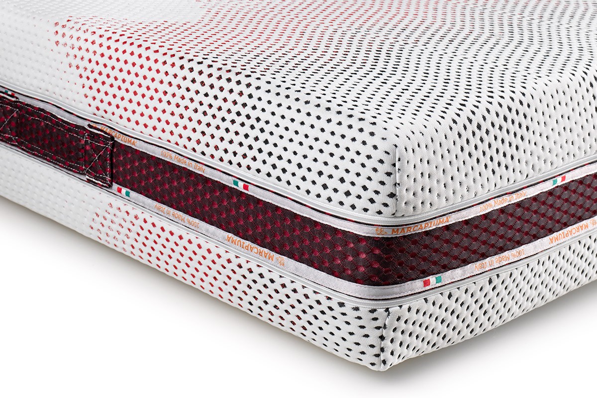 Matelas Memory modèle PRINCE avec revêtement NILIT INNERGY - Marcapiuma