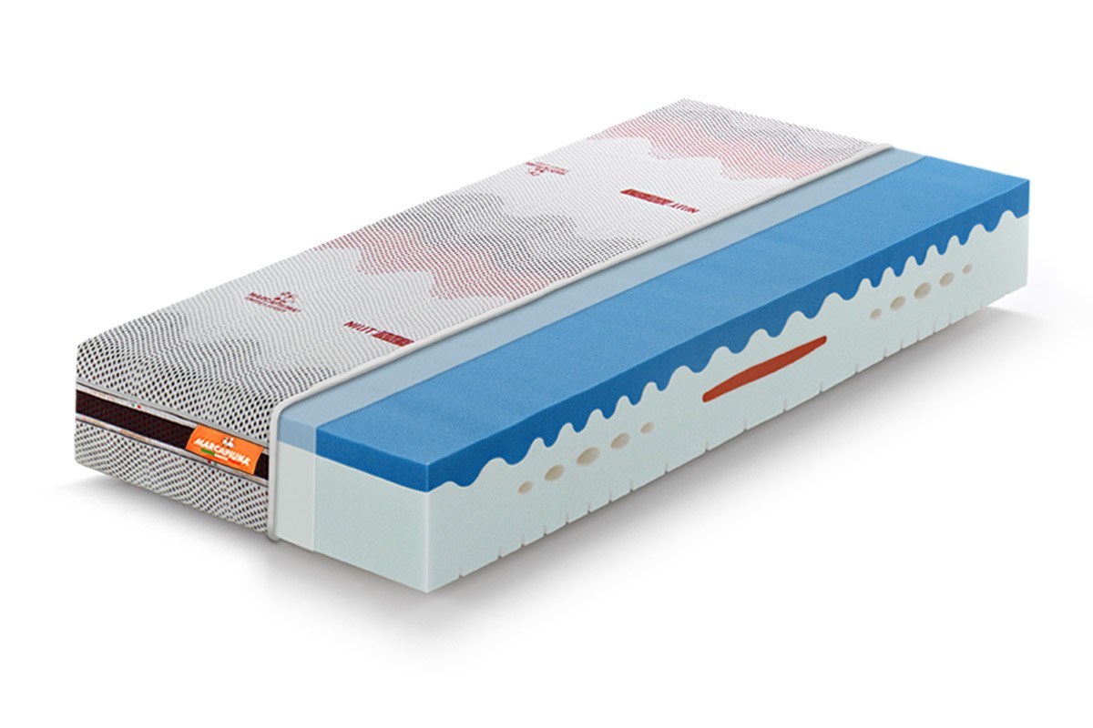 Matelas Memory modèle PRINCE avec revêtement NILIT INNERGY - Marcapiuma