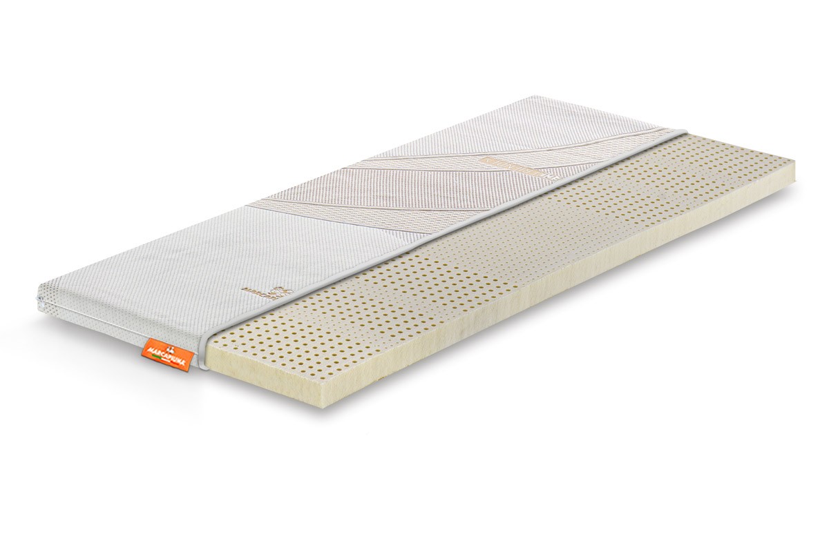 Topper in Lattice modello Ventus Singolo Rivestimento Eco-Friendly SEZ - Marcapiuma