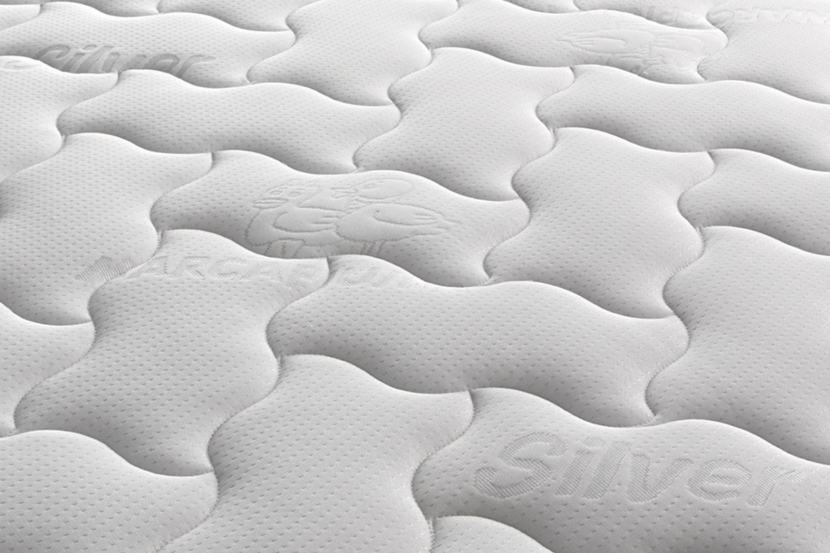 Matelas en latex modèle Sevenlife 20 avec revêtement Silver – Marcapiuma