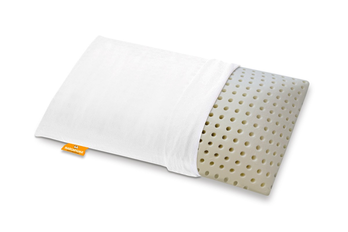 Cuscino in Memory modello EXTRA SLIM con fodera COTONE - Marcapiuma
