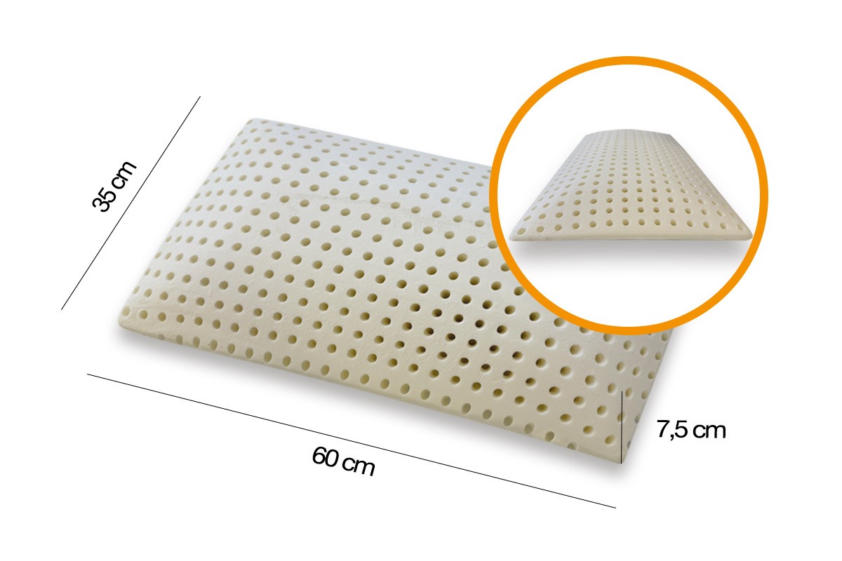 Oreiller en mousse à mémoire de forme modèle EXTRA SLIM