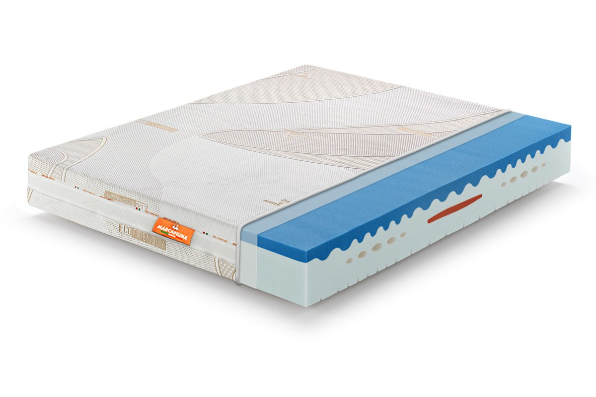 Memory Foam Matratze Prince Doppelbett mit Umweltfreundlichem Bezug - Marcapiuma
