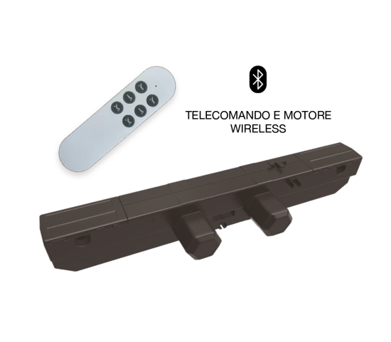 Rete a doghe Nature Med motore e telecomando Wireless - Marcapiuma