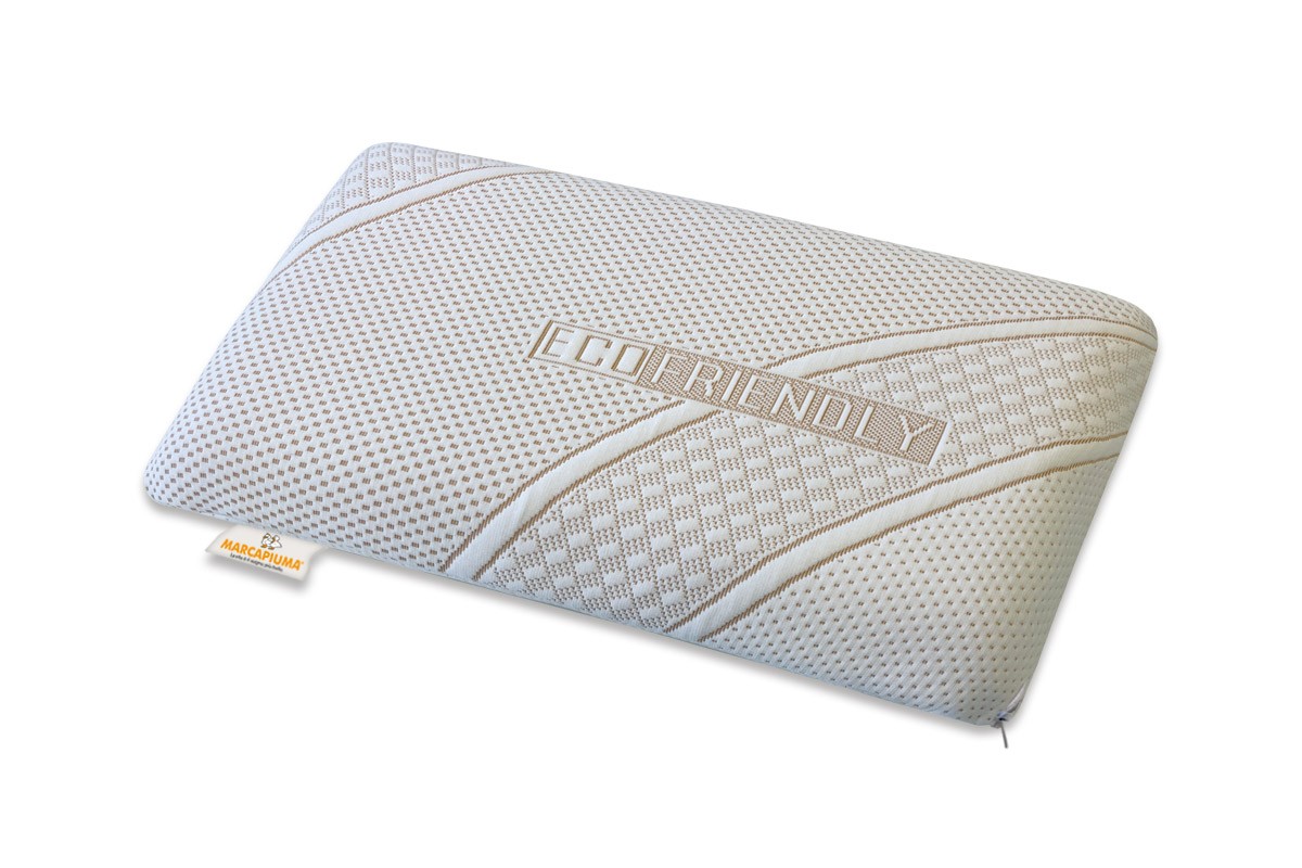 Cuscino in memory modello DUMBO ALOE con federa Eco-Friendly - Marcapiuma