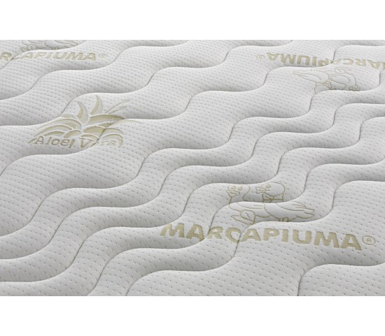 Materasso in Lattice modello SEVENLIFE 18 particolare tessuto Aloe Vera - Marcapiuma