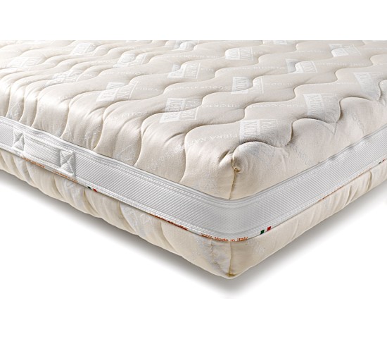 Housse de matelas avec fermeture éclair - modèle NATURE COTON