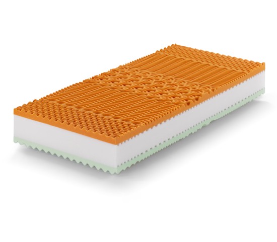 Memory-Schaum Einzelmatratze Modell Rainbow Plus - Marcapiuma