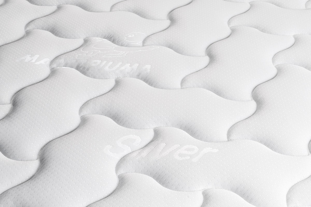 Memory Foam Mattress Rainbow Plus Model with Silver Cover - Marcapiuma