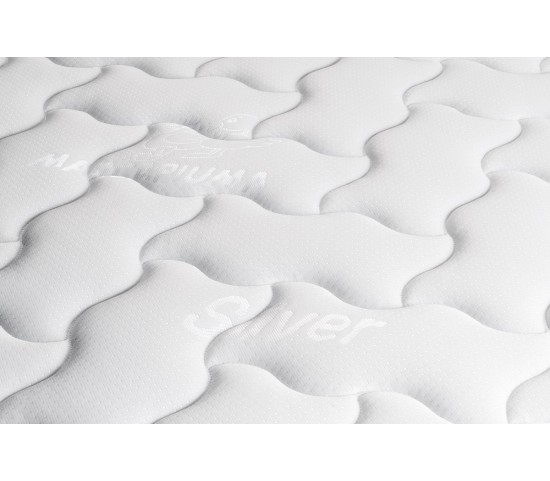 Memory Foam Mattress Rainbow Plus Model with Silver Cover - Marcapiuma