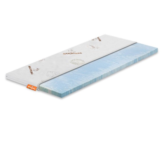 Surmatelas Modèle Comfort Simple – Revêtement Lurex Sez - Marcapiuma