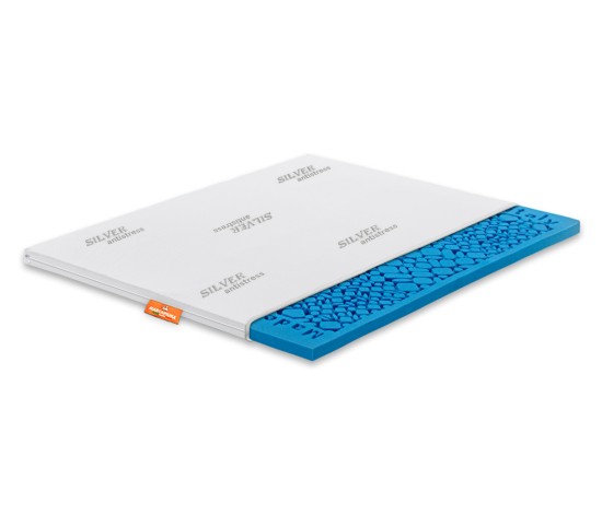 Levante New Memory Double Topper with Silver Antistress Cover – Marcapiuma