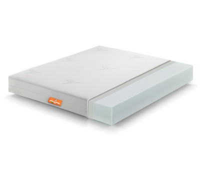 Materasso pieghevole matrimoniale modello SLIM Rivestimento Fresco Sez - Marcapiuma