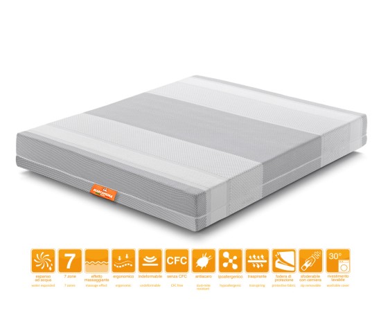 Colchón doble de Waterfoam You&Me con funda Klima – Marcapiuma