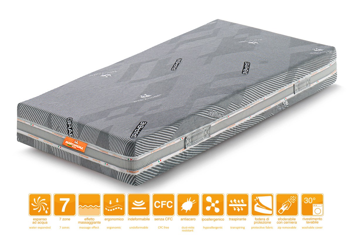 You&Me Waterfoam single mattress with Graphene cover – Marcapiuma