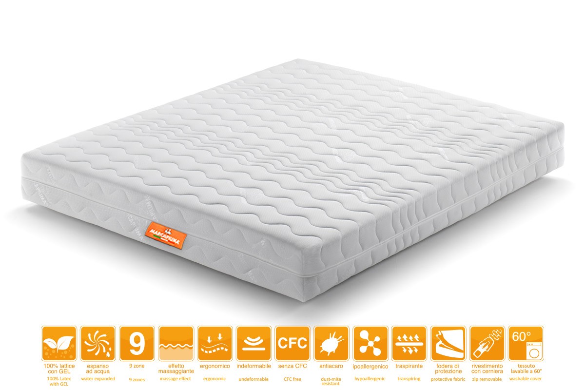Latex Gel Mattress model ESSENTIAL- Marcapiuma