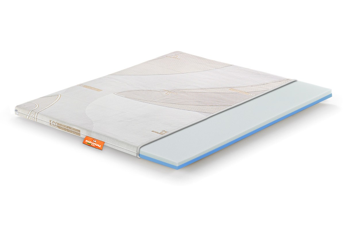 Topper modello Polar matrimoniale Rivestimento Eco-Friendly Sez - Marcapiuma