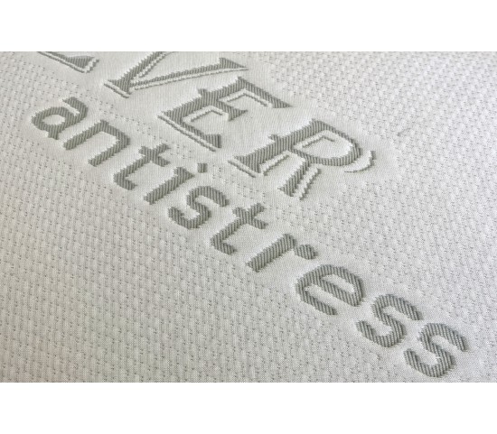FIRM Memory Foam Pillow soap-shaped with SILVER cover