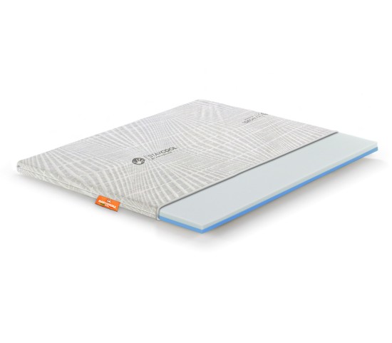 Topper rinfrescante in Memory modello Polar matrimoniale Rivestimento Staycool Sez - Marcapiuma