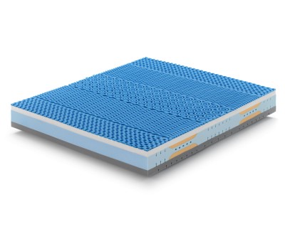 Double Memory Foam Mattress Top Relax Model Thermic SEZ Cover - Marcapiuma 2