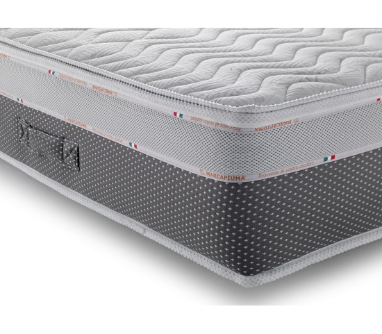 Materasso in Lattice modello Celebration Rivestimento Silver Antistress fascia 3D - Marcapiuma