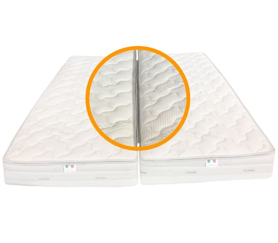 Cerniera unione materassi singoli - Marcapiuma